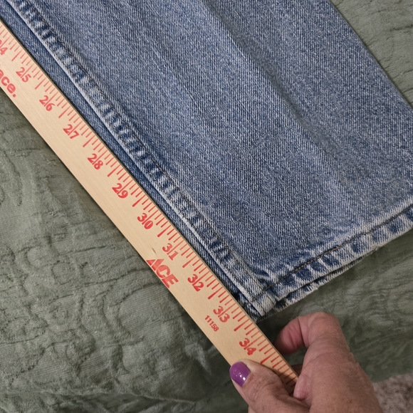 Vintage 90s Levi’s Silvertab Lean Light Wash Regular Fit Jeans Size 33x34 Seepic - Picture 4 of 11